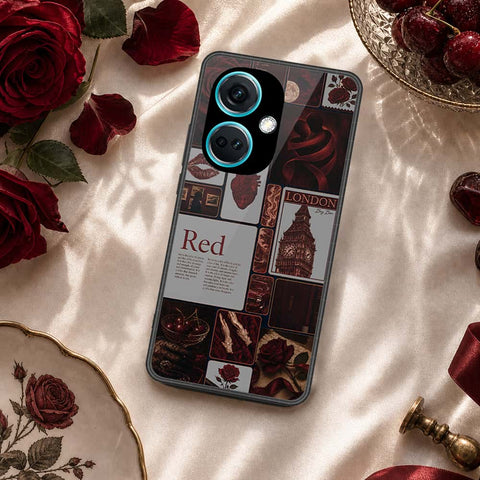 OnePlus Nord N30 Cover - ONation Aesthetic Collage Series - HQ Ultra Shine Premium Infinity Glass Soft Silicon Borders Case