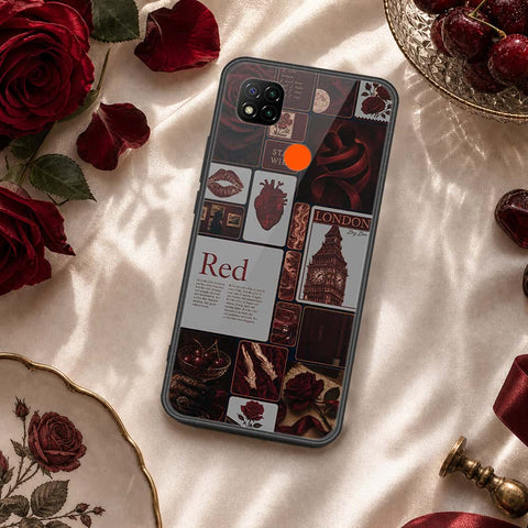 Xiaomi Poco C31 Cover - ONation Aesthetic Collage Series - HQ Ultra Shine Premium Infinity Glass Soft Silicon Borders Case
