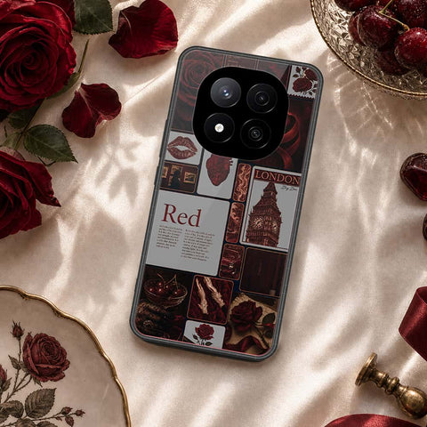 Xiaomi Poco X7 Cover - ONation Aesthetic Collage Series - HQ Ultra Shine Premium Infinity Glass Soft Silicon Borders Case