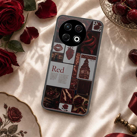 Tecno Spark 30 Pro Cover - ONation Aesthetic Collage Series - HQ Ultra Shine Premium Infinity Glass Soft Silicon Borders Case