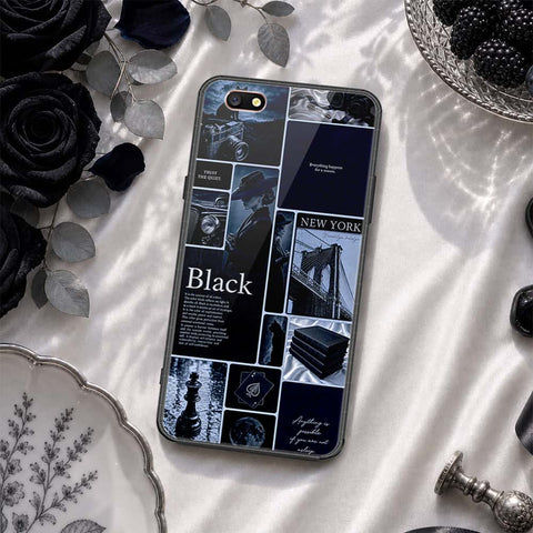 Oppo F3 Cover - ONation Aesthetic Collage Series - HQ Ultra Shine Premium Infinity Glass Soft Silicon Borders Case