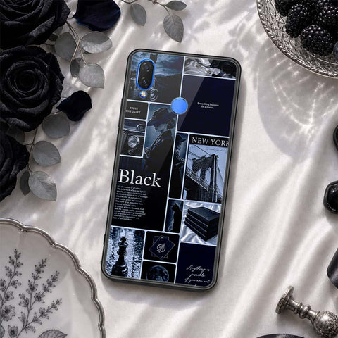 Huawei Y7 Prime 2019 / Y7 2019 / Y7 Pro 2019 Cover - ONation Aesthetic Collage Series - HQ Ultra Shine Premium Infinity Glass Soft Silicon Borders Case