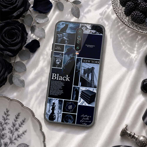 Xiaomi Poco X2 Cover - ONation Aesthetic Collage Series - HQ Ultra Shine Premium Infinity Glass Soft Silicon Borders Case