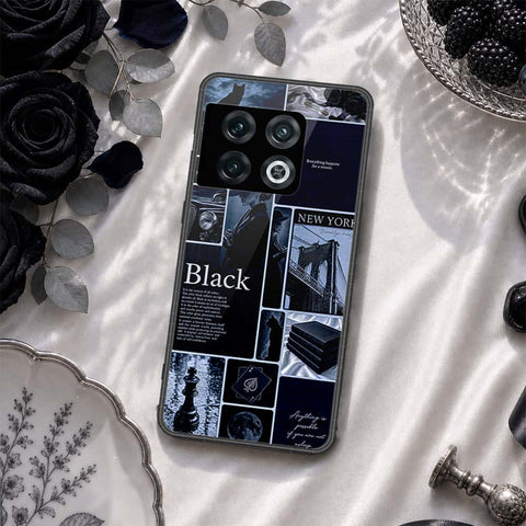 OnePlus 10 Pro Cover - ONation Aesthetic Collage Series - HQ Ultra Shine Premium Infinity Glass Soft Silicon Borders Case