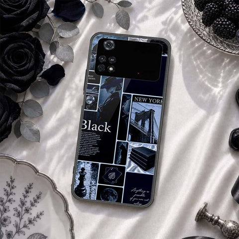 Xiaomi Poco M4 Pro Cover - ONation Aesthetic Collage Series - HQ Ultra Shine Premium Infinity Glass Soft Silicon Borders Case