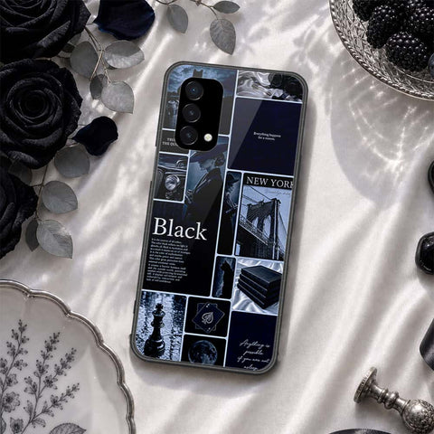 OnePlus Nord N200 5G Cover - ONation Aesthetic Collage Series - HQ Ultra Shine Premium Infinity Glass Soft Silicon Borders Case