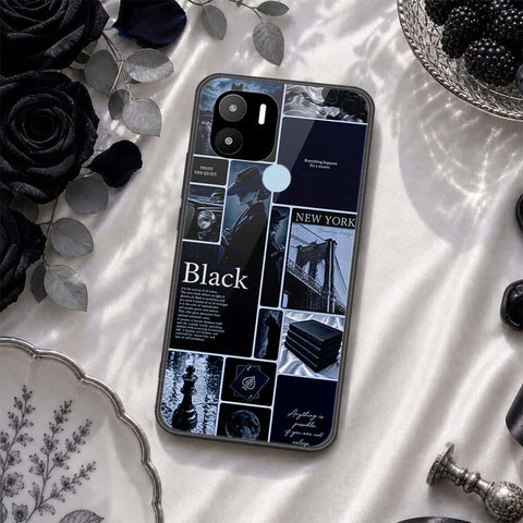 Xiaomi Redmi A2 Plus Cover - ONation Aesthetic Collage Series - HQ Ultra Shine Premium Infinity Glass Soft Silicon Borders Case