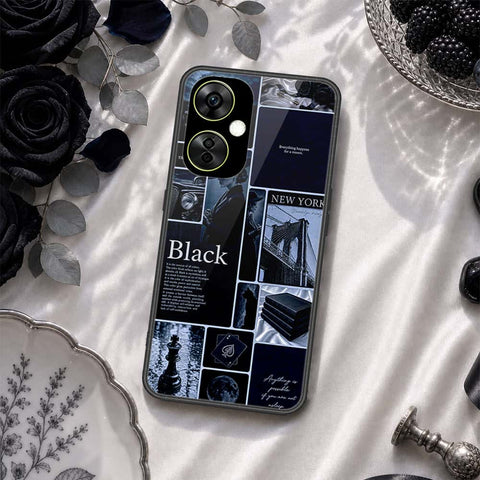 OnePlus Nord CE3 Lite Cover - ONation Aesthetic Collage Series - HQ Ultra Shine Premium Infinity Glass Soft Silicon Borders Case