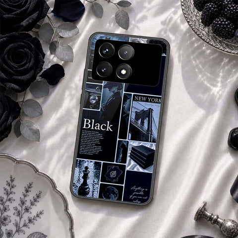 Xiaomi Poco F6 Pro Cover - ONation Aesthetic Collage Series - HQ Ultra Shine Premium Infinity Glass Soft Silicon Borders Case