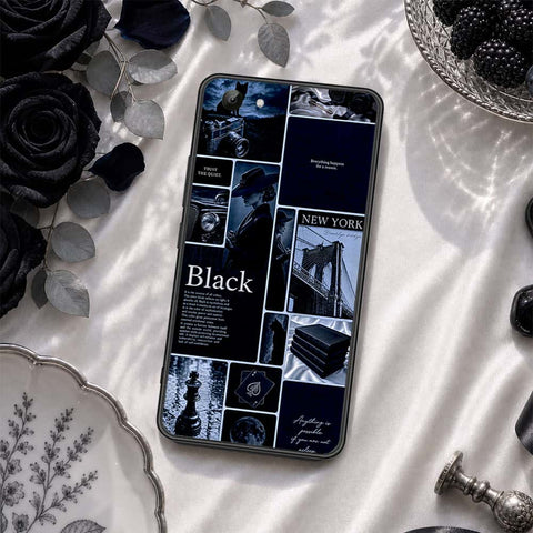 Vivo Y81 Cover - ONation Aesthetic Collage Series - HQ Ultra Shine Premium Infinity Glass Soft Silicon Borders Case