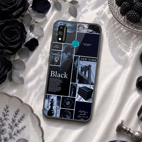 Huawei Honor 9 Lite - ONation Aesthetic Collage Series - HQ Ultra Shine Premium Infinity Glass Soft Silicon Borders Case