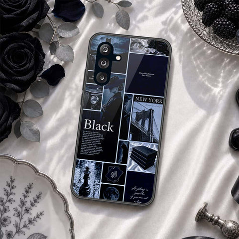 Samsung Galaxy A36 Cover - ONation Aesthetic Collage Series - HQ Ultra Shine Premium Infinity Glass Soft Silicon Borders Case