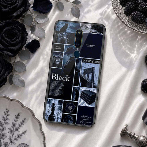 Huawei Honor Play 8A Cover - ONation Aesthetic Collage Series - HQ Ultra Shine Premium Infinity Glass Soft Silicon Borders Case