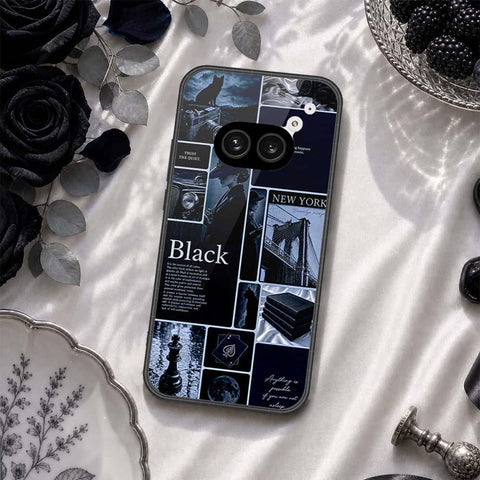 Nothing Phone 2a Cover - ONation Aesthetic Collage Series - HQ Ultra Shine Premium Infinity Glass Soft Silicon Borders Case