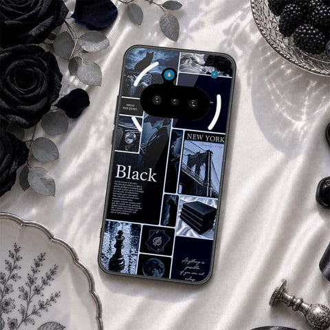 Nothing Phone 3a Cover - ONation Aesthetic Collage Series - HQ Ultra Shine Premium Infinity Glass Soft Silicon Borders Case