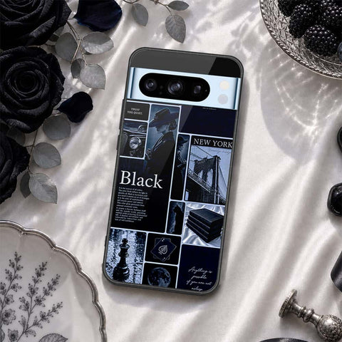 Google Pixel 8 Pro Cover - ONation Aesthetic Collage Series - HQ Ultra Shine Premium Infinity Glass Soft Silicon Borders Case