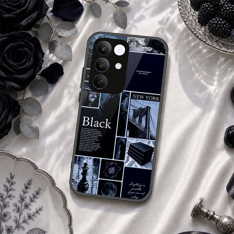 Realme C85 Pro Cover - ONation Aesthetic Collage Series - HQ Ultra Shine Premium Infinity Glass Soft Silicon Borders Case