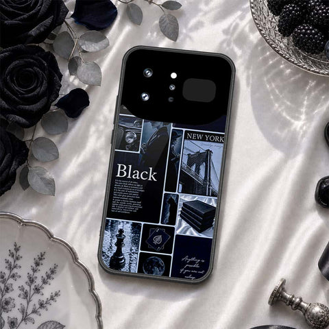 Infinix Note 60 Ultra Cover - ONation Aesthetic Collage Series - HQ Ultra Shine Premium Infinity Glass Soft Silicon Borders Case
