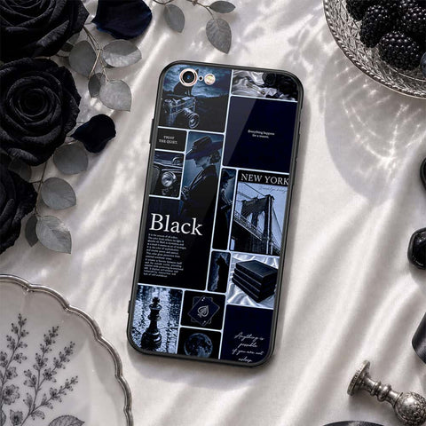 iPhone 6S / 6 Cover - ONation Aesthetic Collage Series - HQ Ultra Shine Premium Infinity Glass Soft Silicon Borders Case