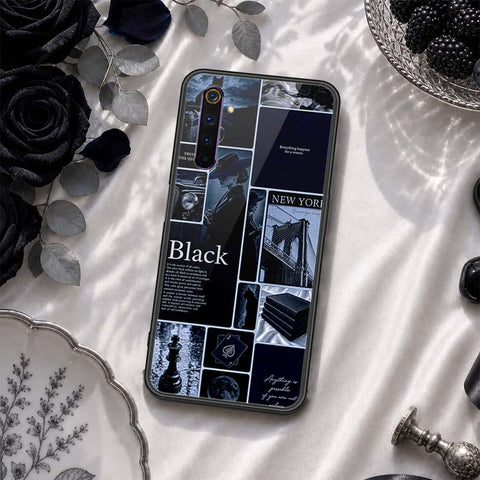 Realme 6 Pro Cover - ONation Aesthetic Collage Series - HQ Ultra Shine Premium Infinity Glass Soft Silicon Borders Case