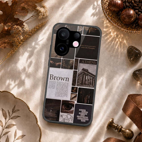 Vivo S30 Pro Mini Cover - ONation Aesthetic Collage Series - HQ Ultra Shine Premium Infinity Glass Soft Silicon Borders Case