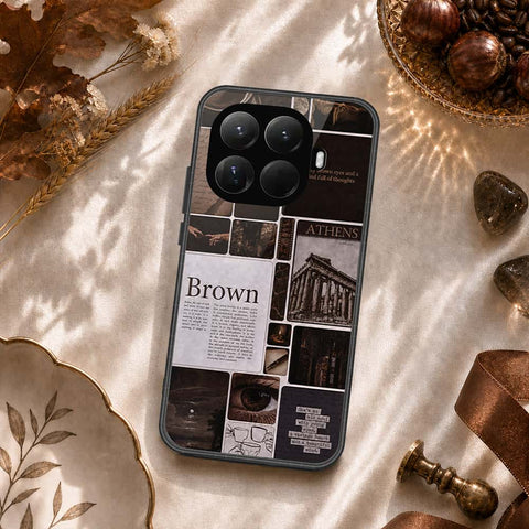 Xiaomi 15t Pro - ONation Aesthetic Collage Series - HQ Ultra Shine Premium Infinity Glass Soft Silicon Borders Case