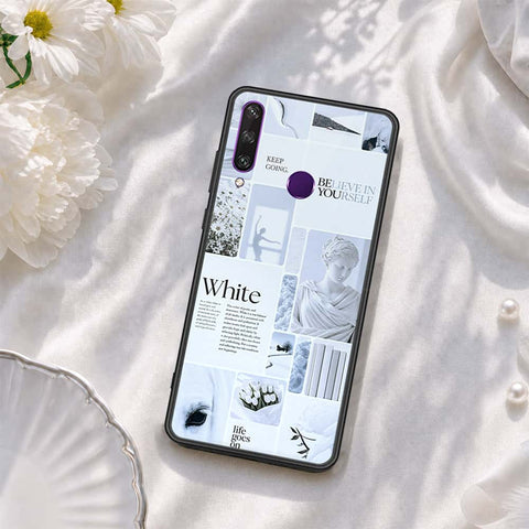 Honor 7A Cover - ONation Aesthetic Collage Series - HQ Ultra Shine Premium Infinity Glass Soft Silicon Borders Case