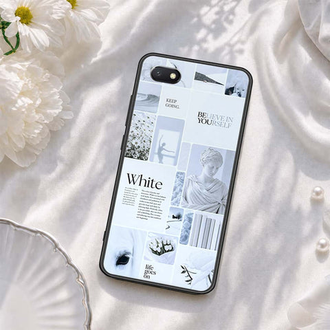 Huawei Y5 Prime 2018 Cover - ONation Aesthetic Collage Series - HQ Ultra Shine Premium Infinity Glass Soft Silicon Borders Case