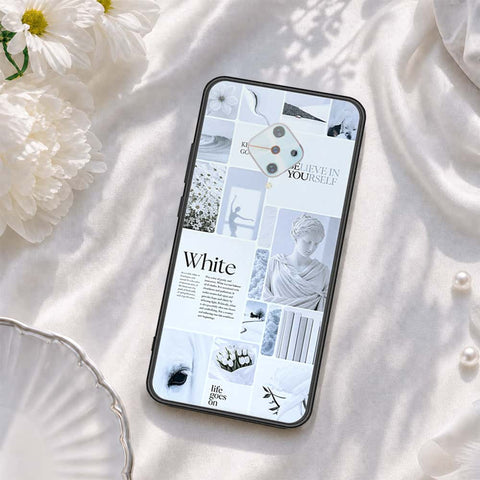 Vivo S1 Pro Cover - ONation Aesthetic Collage Series - HQ Ultra Shine Premium Infinity Glass Soft Silicon Borders Case