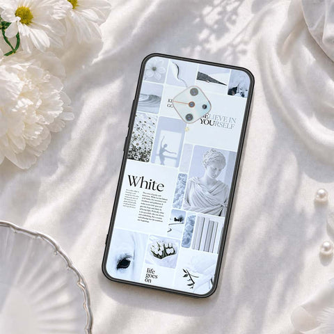 Vivo Y51 (2020 September) Cover - ONation Aesthetic Collage Series - HQ Ultra Shine Premium Infinity Glass Soft Silicon Borders Case