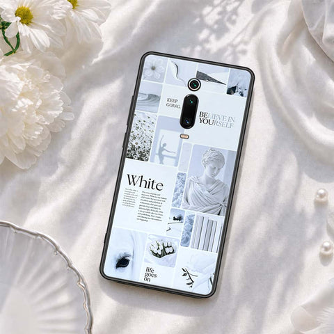 Xiaomi Mi 9T Pro Cover - ONation Aesthetic Collage Series - HQ Ultra Shine Premium Infinity Glass Soft Silicon Borders Case