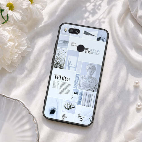 Xiaomi Mi A1 / Mi 5X Cover - ONation Aesthetic Collage Series - HQ Ultra Shine Premium Infinity Glass Soft Silicon Borders Case