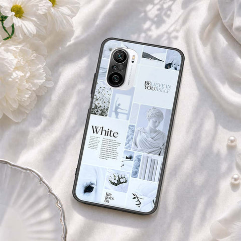 Xiaomi Mi 11i Cover - ONation Aesthetic Collage Series - HQ Ultra Shine Premium Infinity Glass Soft Silicon Borders Case