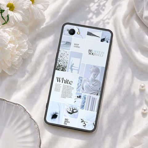 Oppo A3 Cover - ONation Aesthetic Collage Series - HQ Ultra Shine Premium Infinity Glass Soft Silicon Borders Case