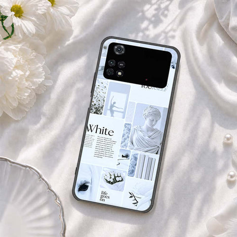 Xiaomi Poco M4 Pro Cover - ONation Aesthetic Collage Series - HQ Ultra Shine Premium Infinity Glass Soft Silicon Borders Case