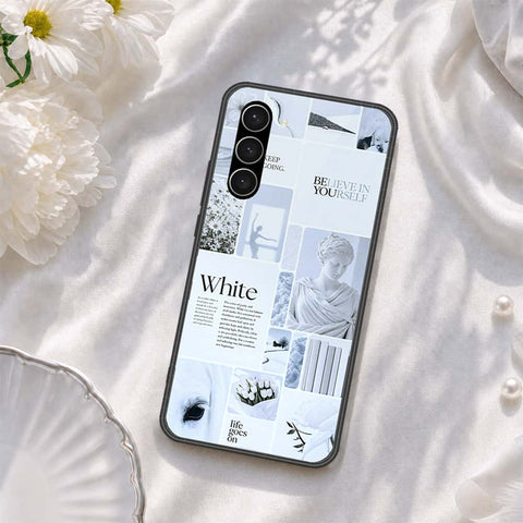 Samsung Galaxy S23 5G Cover - ONation Aesthetic Collage Series - HQ Ultra Shine Premium Infinity Glass Soft Silicon Borders Case