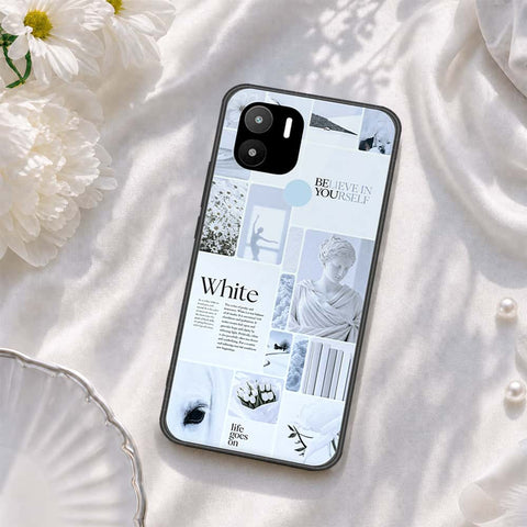 Xiaomi Redmi A2 Plus Cover - ONation Aesthetic Collage Series - HQ Ultra Shine Premium Infinity Glass Soft Silicon Borders Case