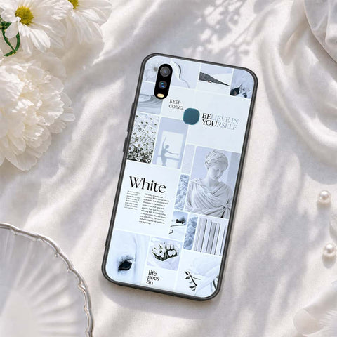 Vivo Y11 2023 Cover - ONation Aesthetic Collage Series - HQ Ultra Shine Premium Infinity Glass Soft Silicon Borders Case
