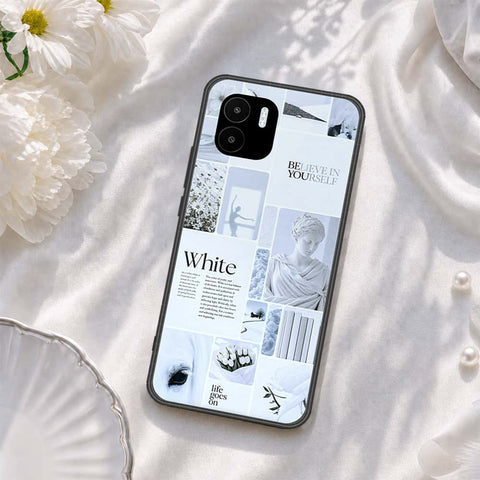 Xiaomi Redmi A2 Cover - ONation Aesthetic Collage Series - HQ Ultra Shine Premium Infinity Glass Soft Silicon Borders Case