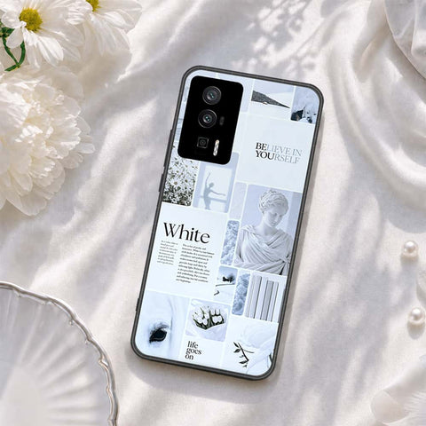 Xiaomi Redmi K60 Pro Cover - ONation Aesthetic Collage Series - HQ Ultra Shine Premium Infinity Glass Soft Silicon Borders Case