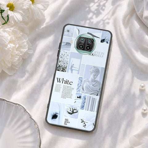 Xiaomi Mi 10T Lite Cover - ONation Aesthetic Collage Series - HQ Ultra Shine Premium Infinity Glass Soft Silicon Borders Case