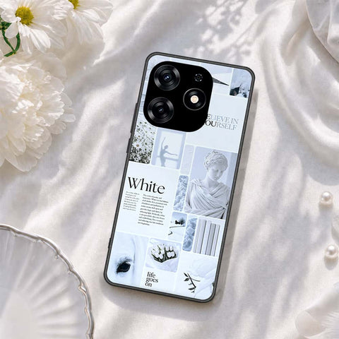 Tecno Spark 10 Pro Cover - ONation Aesthetic Collage Series - HQ Ultra Shine Premium Infinity Glass Soft Silicon Borders Case