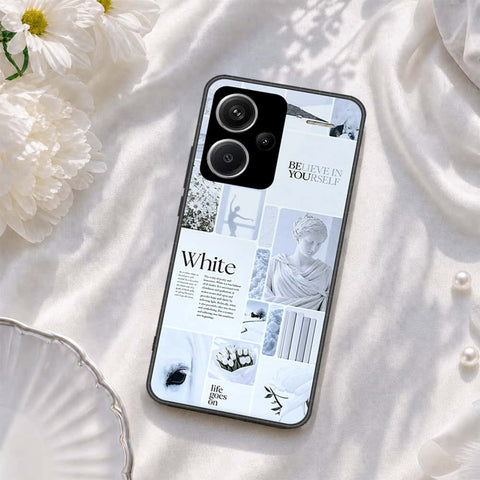 Xiaomi Redmi Note 13 Pro Plus 5G Cover - ONation Aesthetic Collage Series - HQ Ultra Shine Premium Infinity Glass Soft Silicon Borders Case