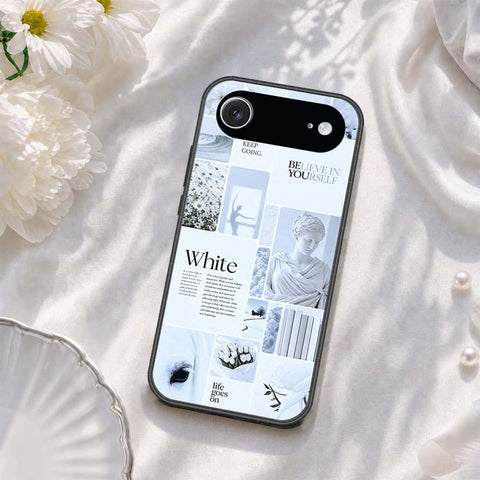 iPhone 17 Air - ONation Aesthetic Collage Series - HQ Ultra Shine Premium Infinity Glass Soft Silicon Borders Case