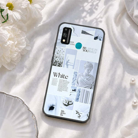 Huawei Honor 9 Lite - ONation Aesthetic Collage Series - HQ Ultra Shine Premium Infinity Glass Soft Silicon Borders Case