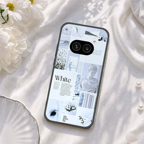 Nothing Phone 2a Cover - ONation Aesthetic Collage Series - HQ Ultra Shine Premium Infinity Glass Soft Silicon Borders Case