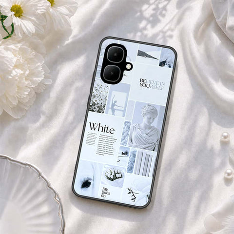 Infinix Pop 10 Cover - ONation Aesthetic Collage Series - HQ Ultra Shine Premium Infinity Glass Soft Silicon Borders Case