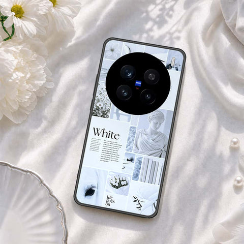 Vivo V7 Plus Cover - ONation Aesthetic Collage Series - HQ Ultra Shine Premium Infinity Glass Soft Silicon Borders Case
