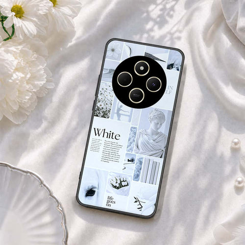Xiaomi Poco C75 Cover - ONation Aesthetic Collage Series - HQ Ultra Shine Premium Infinity Glass Soft Silicon Borders Case