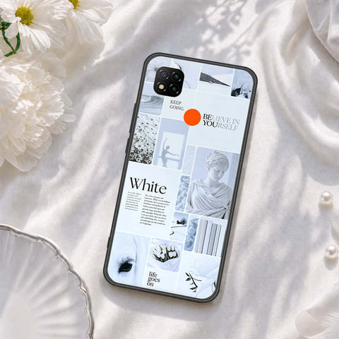 Xiaomi Poco C31 Cover - ONation Aesthetic Collage Series - HQ Ultra Shine Premium Infinity Glass Soft Silicon Borders Case